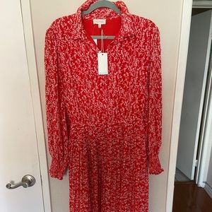 Mello Day CHIFFON MAXI DRESS SZ 1X NWT